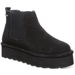 Retro Drew Womens Suede Cold Weather Booties