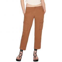 Womens Fit Pocket Cropped Pants