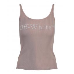 Off-White Womens Embossed Logo Tank Top