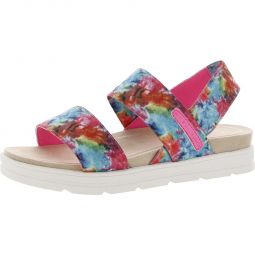 Stephie 2 Womens Floral Casual Slingback Sandals