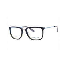 COLE HAAN Modern Navy Eyeglasses with Clear Lenses