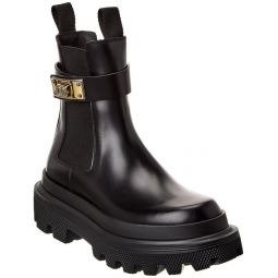 Dolce & Gabbana Leather Chelsea Boot