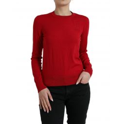 Dolce & Gabbana Wool Knitted Crew Neck Pullover Sweater