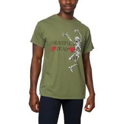 Grateful Dead Mens Crewneck Short Sleeve Graphic T-Shirt