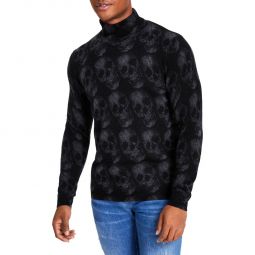 Billie Mens Regular Fit Wool Turtleneck Sweater