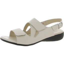 Glove Womens Leather Banded Slingback Sandals