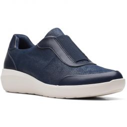 Kayleigh Peak Womens Leather Laceless Casual And Fashion Sneakers