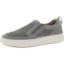 Kimmie Womens Suede Slip On Casual and Fashion Sneakers