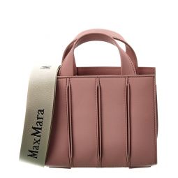 Max Mara Whitney Small Leather Tote