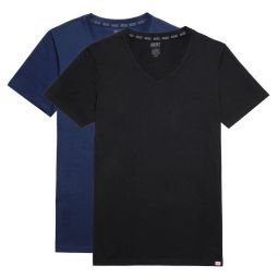 Diesel Chic V-Neck Cotton Tees Duo Mens Pack