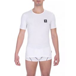 Bikkembergs Elegant Crew Neck Cotton T-Shirt - Timeless Mens Comfort