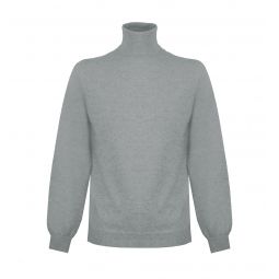 Malo Elevated Cashmere High Neck Mens Sweater