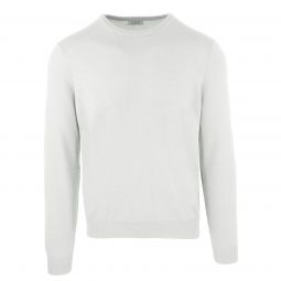 Malo Elegant Gray Wool-Cashmere Mens Sweater