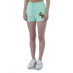 Comme Des Fuckdown Chic Urban Stretch Shorts with Womens Logo