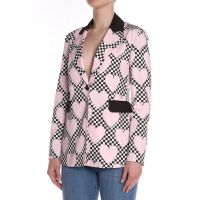 Love Moschino Pink Acetate Suits & Womens Blazer