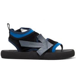 Off-White Chic Neoprene and Suede Sandals in Womens Blue