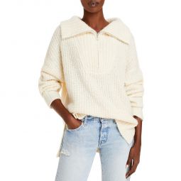 Everett Womens Alpaca Blend Cowl Neck Pullover Sweater