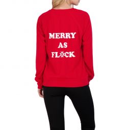 Womens Crewneck Holiday Sweatshirt