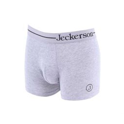 Jeckerson Sleek Monochrome Boxers with Signature Mens Logo