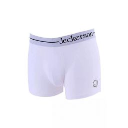 Jeckerson Elastic Monochrome Mens Boxer Duo with Printed Mens Logo