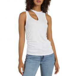 Marlin Womens Cut Out Ruched Tank Top