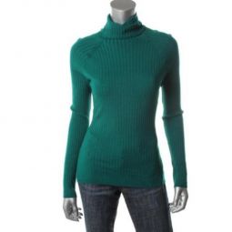 Womens Knit Long Sleeves Turtleneck Sweater