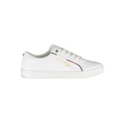 Tommy Hilfiger White Polyester Womens Sneaker