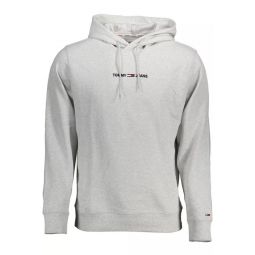 Tommy Hilfiger Gray Cotton Mens Sweater