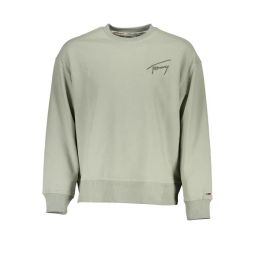 Tommy Hilfiger Green Cotton Mens Sweater