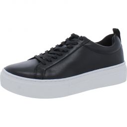Womens Leather Flatform Casual and Fashion Sneakers