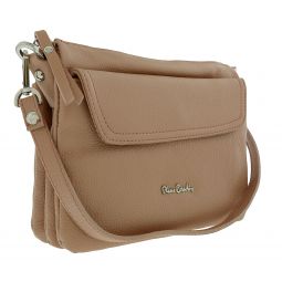 Pierre Cardin Pink Leather Small Clutch Crossbody Bag