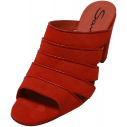 Santoni Womens Marnie Leather Heel