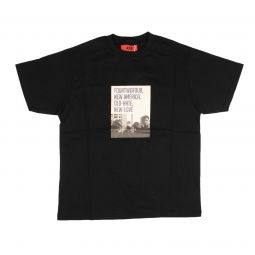 424 ON FAIRFAX Black Short Sleeve New-Love T-Shirt
