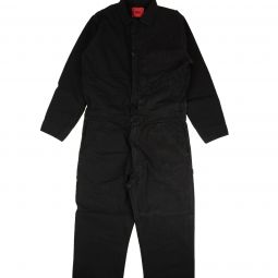 424 ON FAIRFAX Black Vintage Wash Jumpsuit