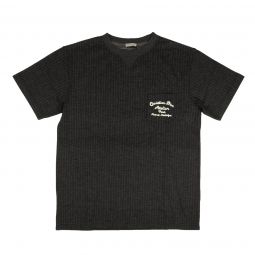DIOR Dark Grey Oversized Atelier Short Sleeve T-Shirt