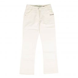 OFF-WHITE C/O VIRGIL ABLOH White Cotton Cropped Pants