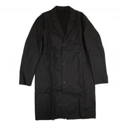STUTTERHEIM Black Kivik Overcoat Raincoat