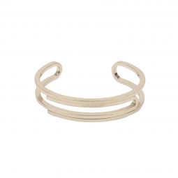 OFF-WHITE C/O VIRGIL ABLOH Silver Papclip Cuff Bracelet