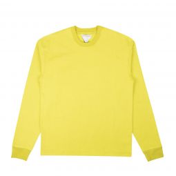 BOTTEGA VENETA Yellow Cotton Long Sleeve T-Shirt