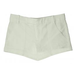 A.L.C. Womens Duke White Tailored Shorts