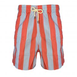 Solid & Striped Mens The Classic Swim Trunks, Coral Ash Blue