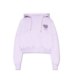 Red Valentino Womens Lavender Purple Hoodie Sweatshirt Size S