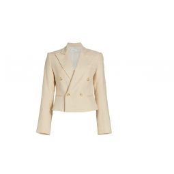 A.L.C. Womens River Jacket, Barely Beige