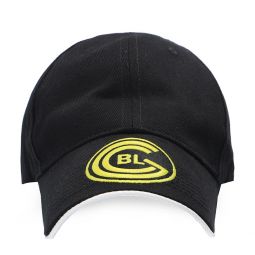 Balenciaga Mens Cotton Football Soccer Logo Baseball Cap Hat Black