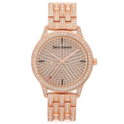 Juicy Couture Rose Gold Women Womens Watches