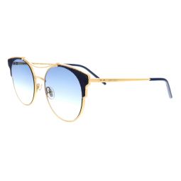 Jimmy Choo Gold/Blue Cat Eye LUE/S 0LKS Sunglasses