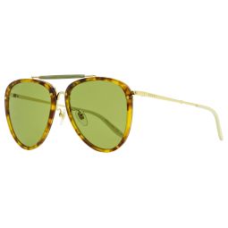 Gucci Aviator Sunglasses GG0672S 003 Gold/Havana 58mm 672