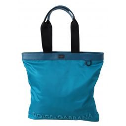 Dolce & Gabbana Blue DG Logo Women Shopping Hand Tote Womens Bag