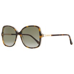 Jimmy Choo Square Sunglasses Judy/S 0T4HA Havana/Gold 57mm