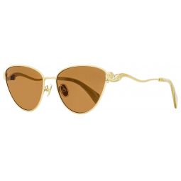 Lanvin Rateau Cat-Eye Sunglasses LNV112S 709 Gold/Horn 59mm